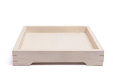 Load image into Gallery viewer, Alabama Sawyer Small Breakfast in Bed Tray/Small Handmade Wooden and Brass Tray
