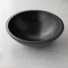 Load image into Gallery viewer, 13 Inch Ebonized Oak Bowl
