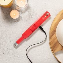 Load image into Gallery viewer, USB Lighter Co. Rechargeable Candle &amp; Grill Lighter - Red

