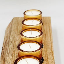 Load image into Gallery viewer, Alabama Sawyer Live Edge Wood Votive Candle Holder
