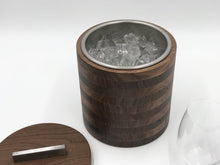 Load image into Gallery viewer, Alabama Sawyer Modern Wood and Steel Ice Bucket
