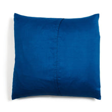 Load image into Gallery viewer, Studio Variously Folio Indigo Silk Pillow
