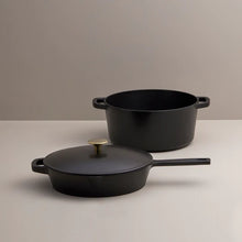 Load image into Gallery viewer, Kana Lifestyle: 3 Piece Cast Iron Cookware Set
