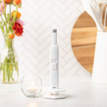 Load image into Gallery viewer, USB Lighter Co. Rechargeable Candle &amp; Grill Lighter - White
