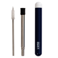 Load image into Gallery viewer, Lund London Reusable Drinking Straw - Indigo
