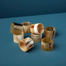 Load image into Gallery viewer, Be Home Light Horn Napkin Rings (Set of 4)
