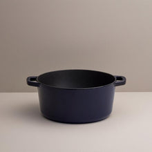 Load image into Gallery viewer, Kana Lifestyle Cast Iron Dutch Oven - Navy
