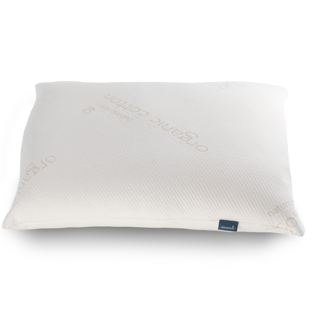 Naturepedic PLA Pillow with Stretch Nit Fabric
