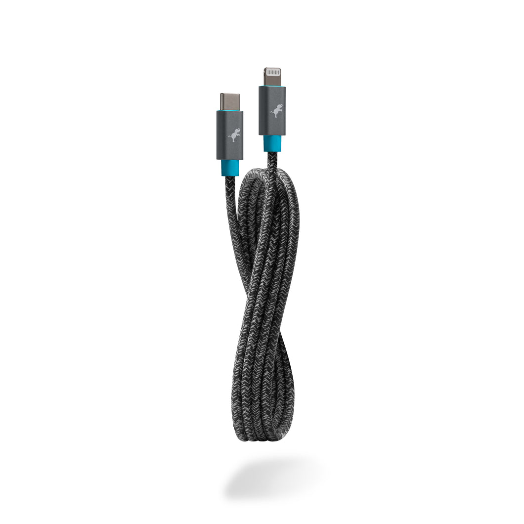 Go Nimble Knit USB-C - Lightning Cable 1 Meter