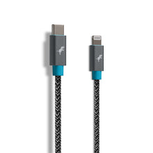 Load image into Gallery viewer, Go Nimble Knit USB-C - Lightning Cable 1 Meter
