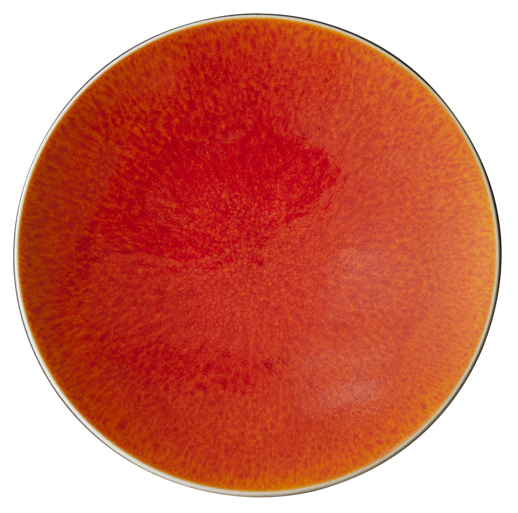Jars Tourron B&B Plate - Orange or Cerise